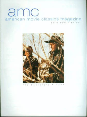 AMERICAN MOVIE CLASSICS magazine side cover Issue 155 April 2001