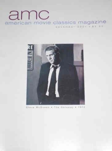 AMERICAN MOVIE CLASSICS magazine side cover Issue 163 December 2001