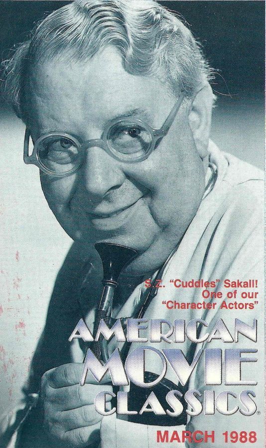 AMERICAN MOVIE CLASSICS magazine side cover March 1988