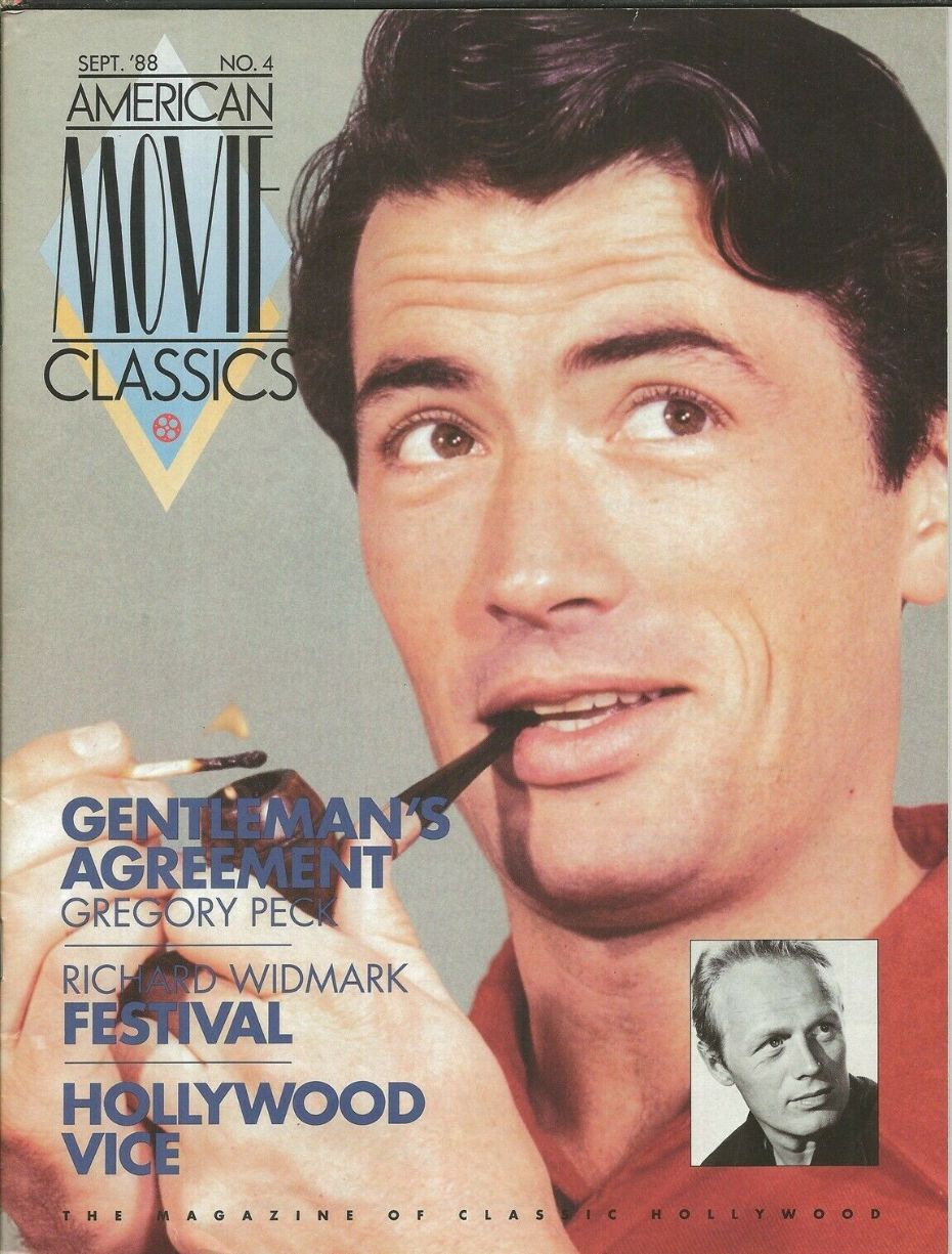 AMERICAN MOVIE CLASSICS magazine side cover Issue 4 September 1988