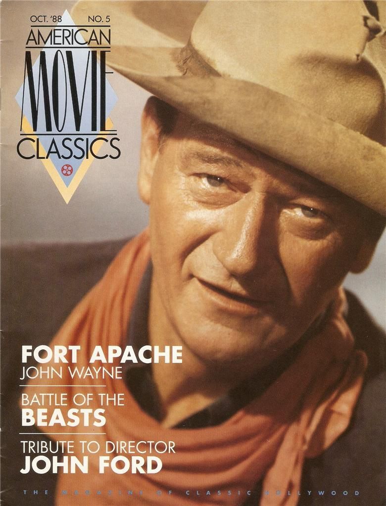 AMERICAN MOVIE CLASSICS magazine side cover Issue 5 October 1988