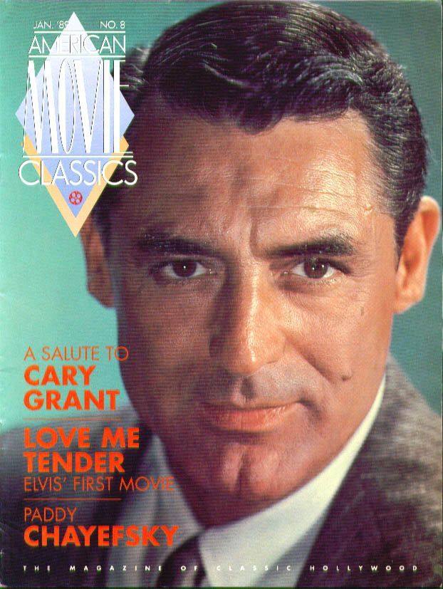 AMERICAN MOVIE CLASSICS magazine side cover Issue 8 January 1989