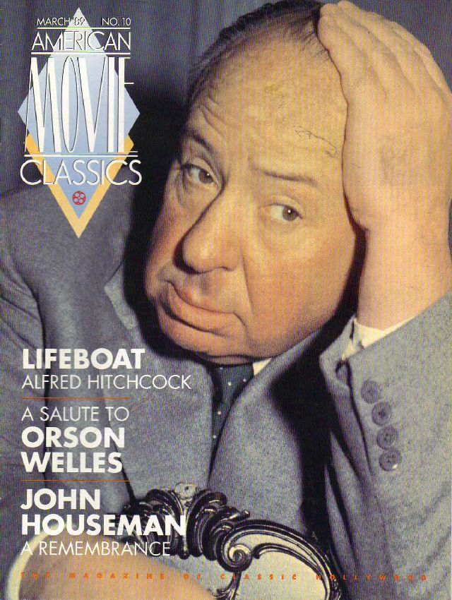 AMERICAN MOVIE CLASSICS magazine side cover Issue 10 March 1989