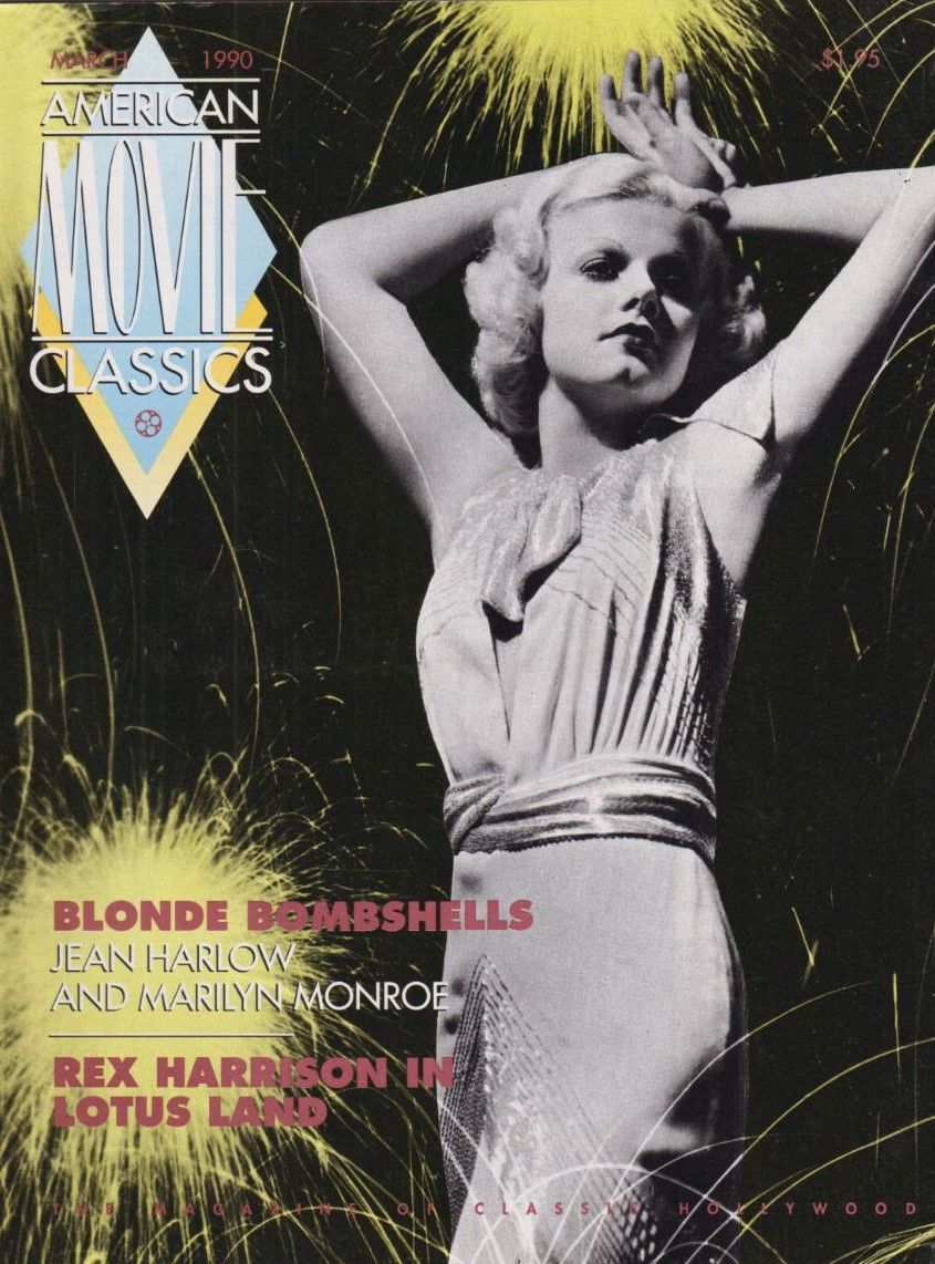 AMERICAN MOVIE CLASSICS magazine side cover Issue 22 March 1990