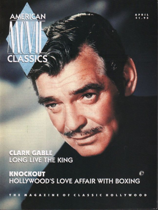 AMERICAN MOVIE CLASSICS magazine side cover Issue 23 April 1990
