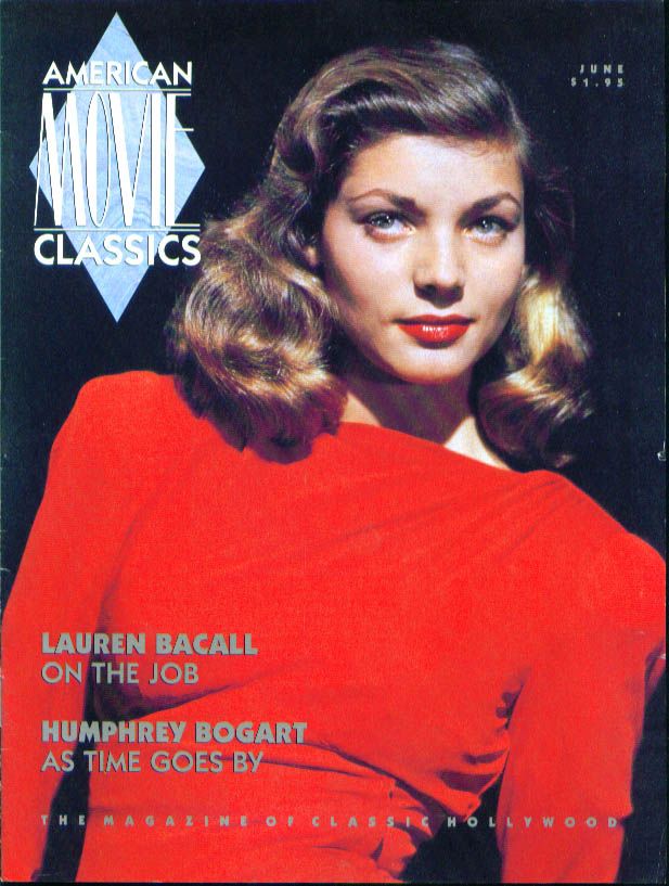 AMERICAN MOVIE CLASSICS magazine side cover Issue 25 June 1990