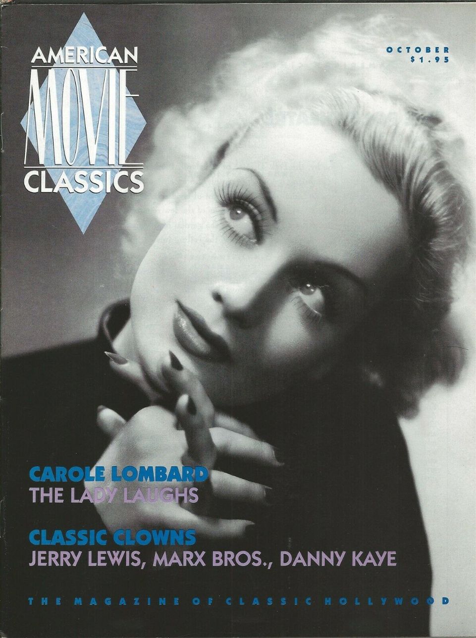 AMERICAN MOVIE CLASSICS magazine side cover Issue 29 October 1990