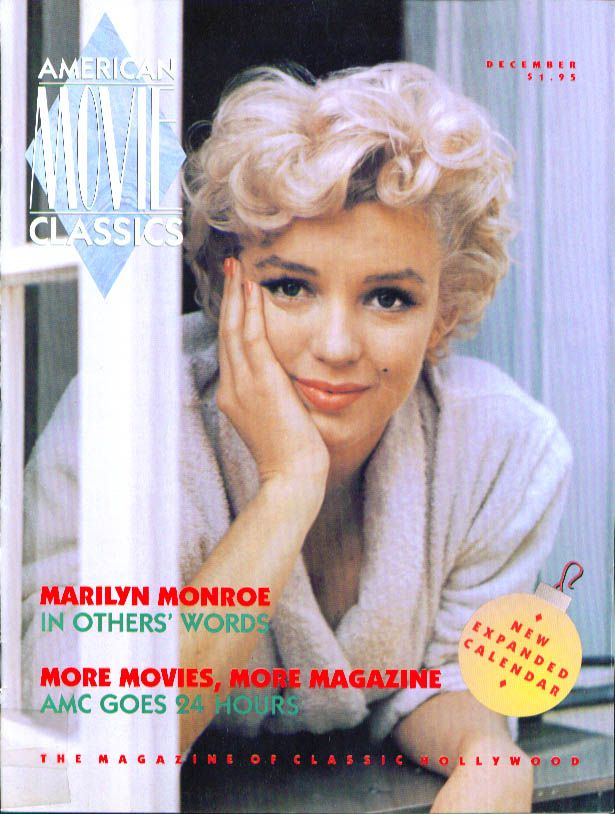 AMERICAN MOVIE CLASSICS magazine side cover Issue 31 December 1990