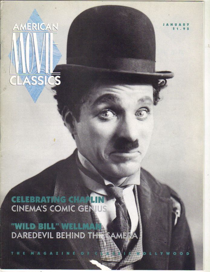 AMERICAN MOVIE CLASSICS magazine side cover Issue 32 January 1991