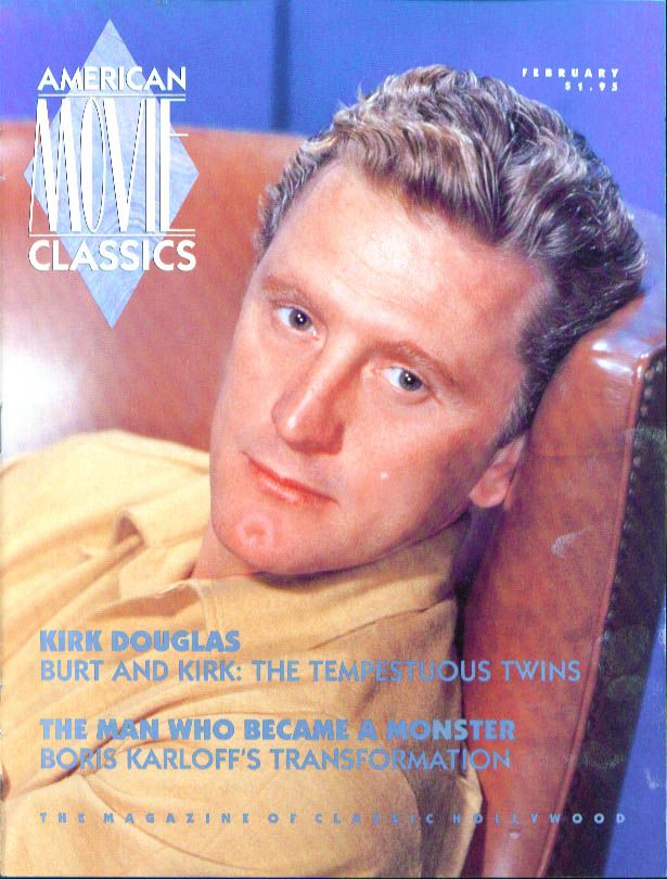 AMERICAN MOVIE CLASSICS magazine side cover Issue 33 February 1991