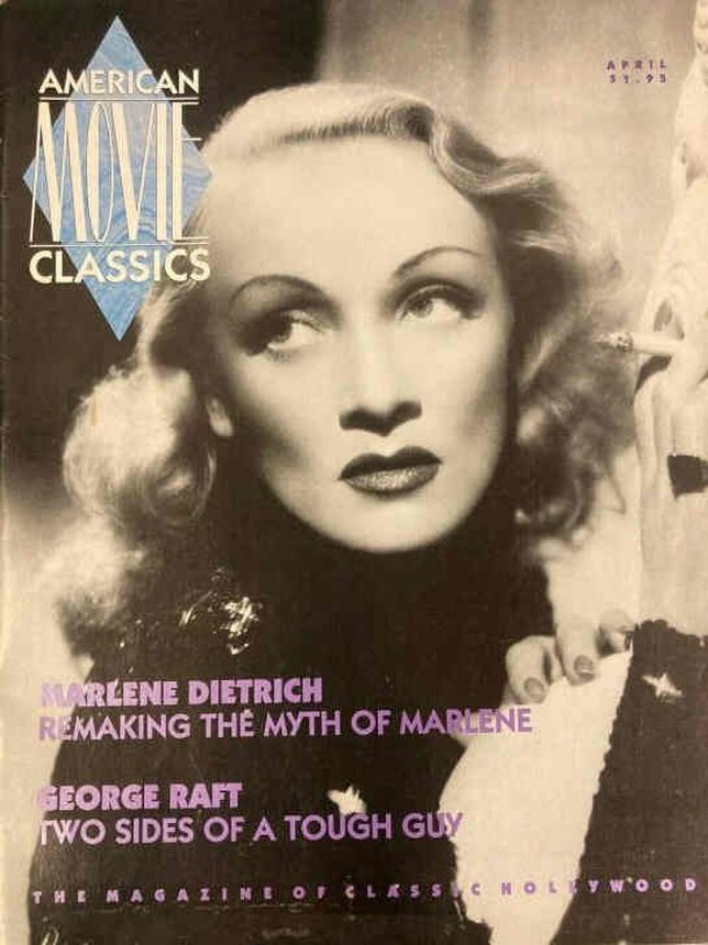 AMERICAN MOVIE CLASSICS magazine side cover Issue 35 April 1991