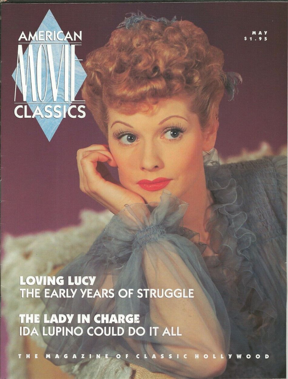 AMERICAN MOVIE CLASSICS magazine side cover Issue 36 May 1991