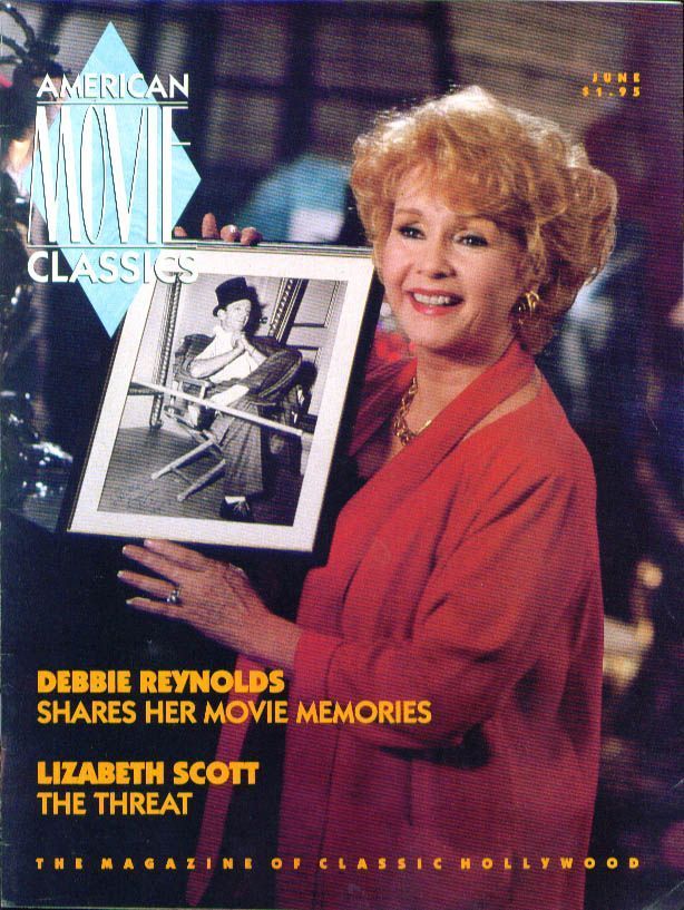 AMERICAN MOVIE CLASSICS magazine side cover Issue 37 June 1991
