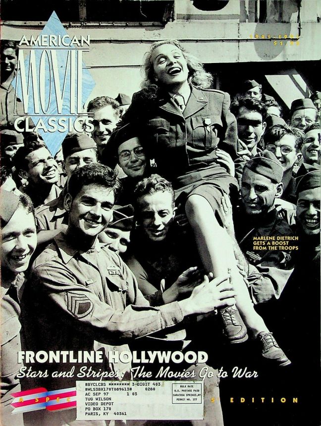 AMERICAN MOVIE CLASSICS magazine side cover Issue 42 November 1991