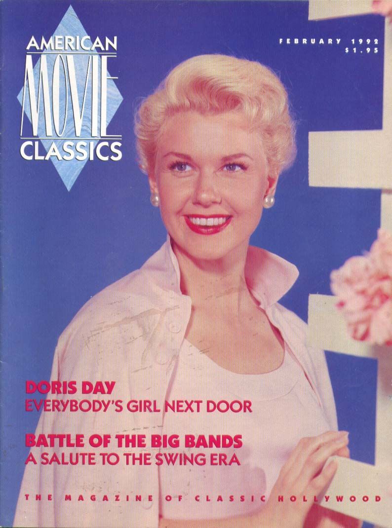 AMERICAN MOVIE CLASSICS magazine side cover Issue 45 February 1992