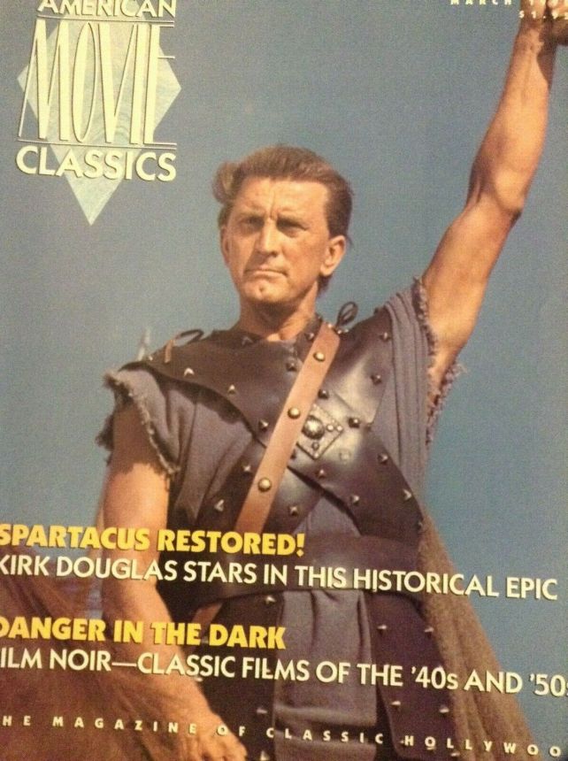 AMERICAN MOVIE CLASSICS magazine side cover Issue 46 March 1992