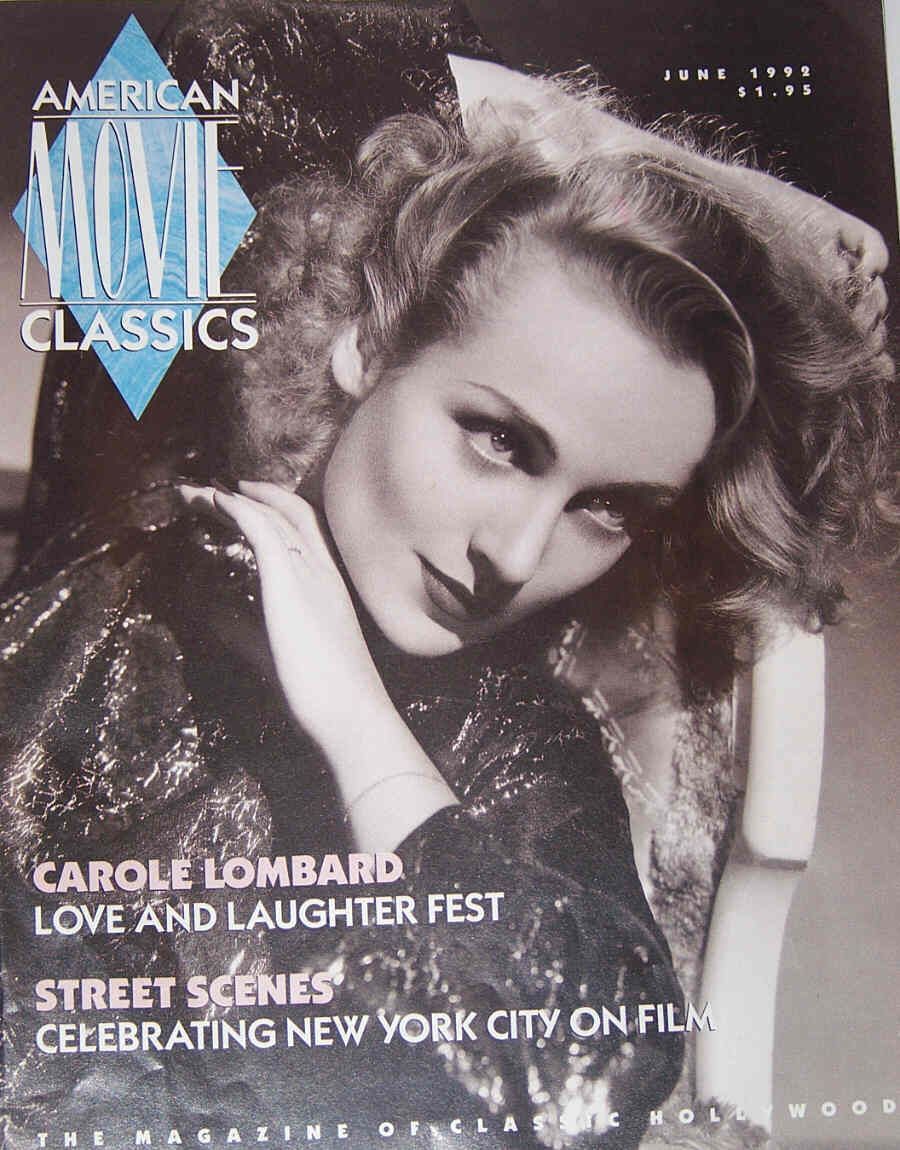 AMERICAN MOVIE CLASSICS magazine side cover Issue 49 June 1992
