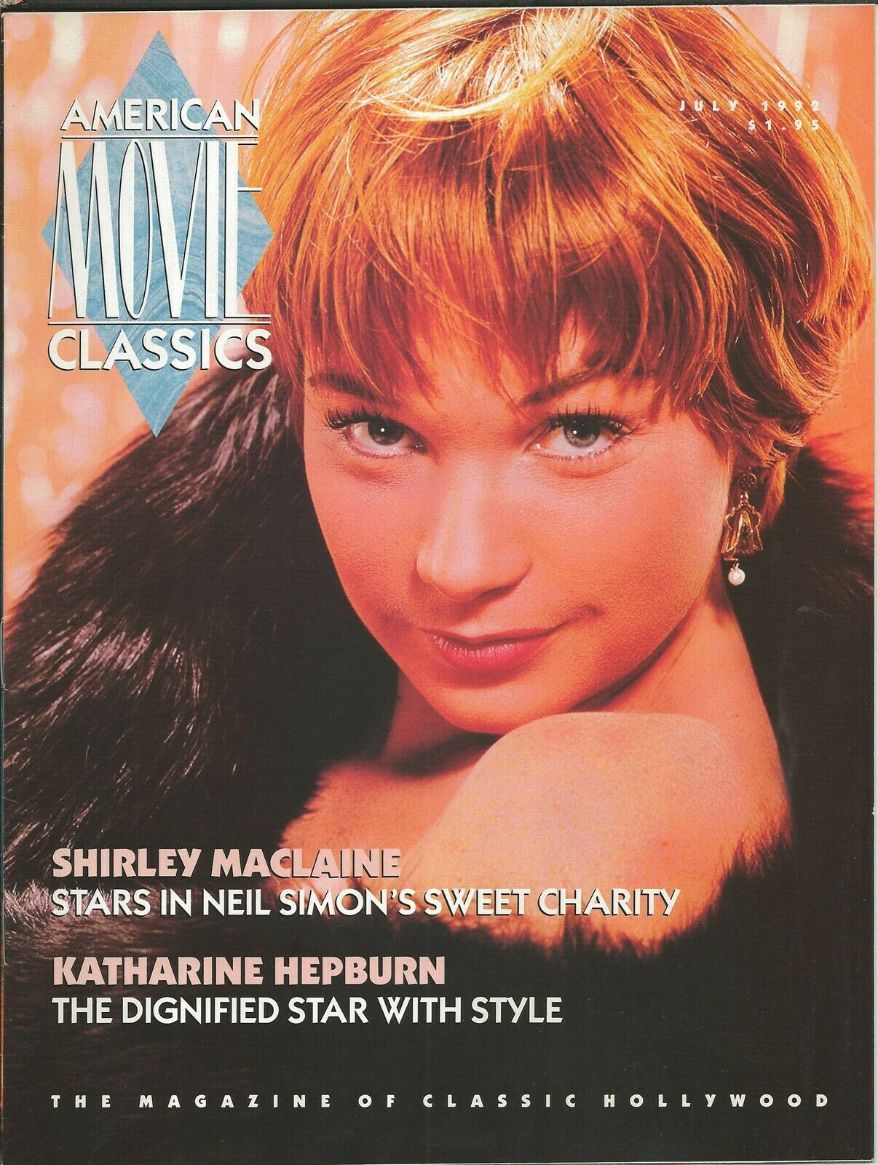 AMERICAN MOVIE CLASSICS magazine side cover Issue 50 July 1992