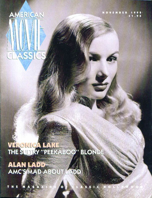 AMERICAN MOVIE CLASSICS magazine side cover Issue 54 November 1992