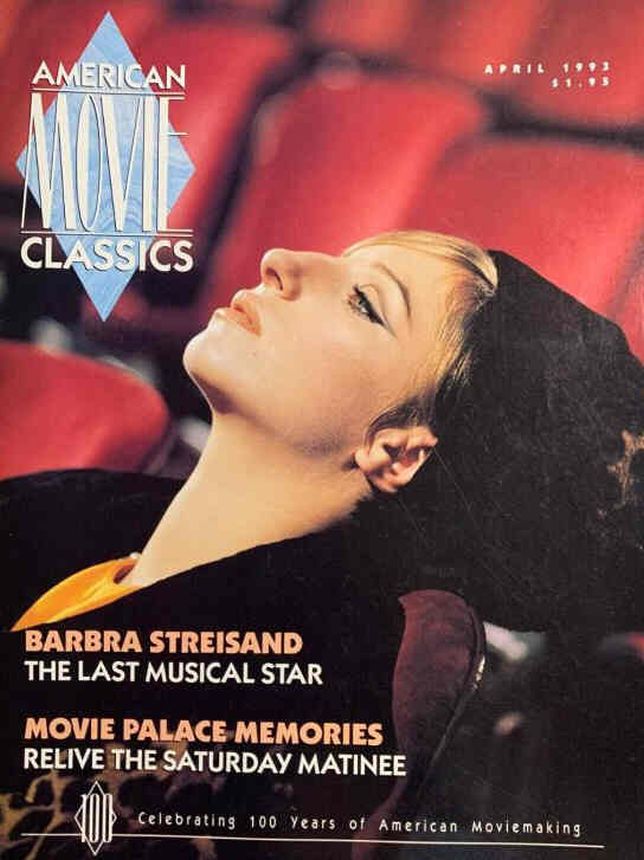 AMERICAN MOVIE CLASSICS magazine side cover Issue 59 April 1993