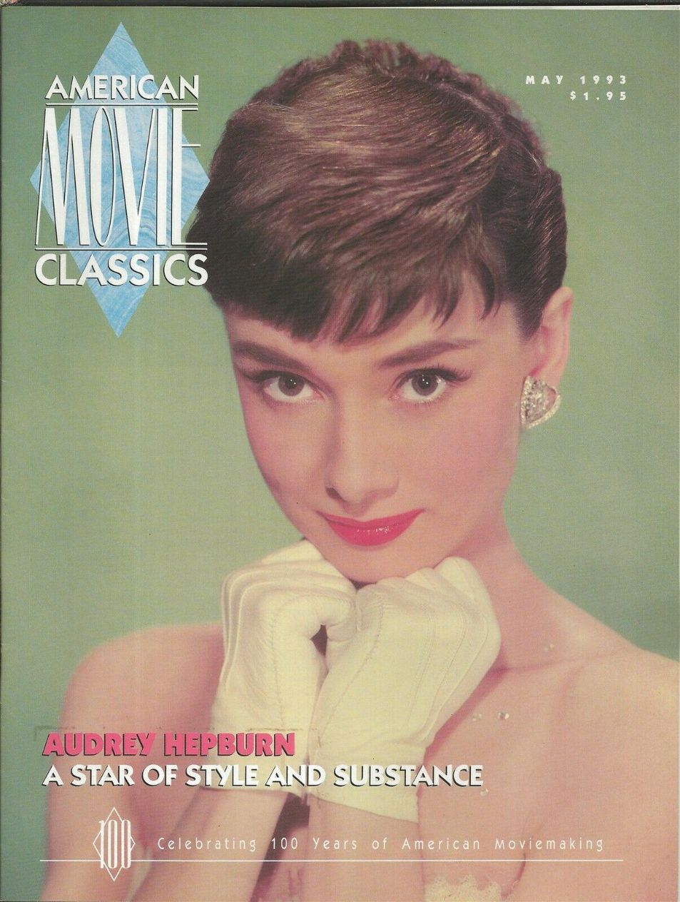 AMERICAN MOVIE CLASSICS magazine side cover Issue 60 May 1993