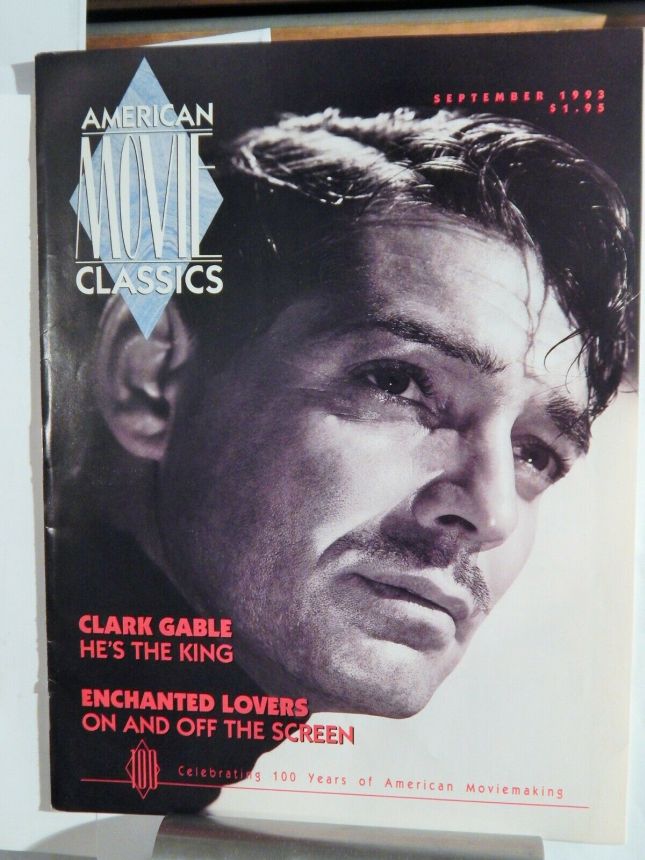 AMERICAN MOVIE CLASSICS magazine side cover Issue 64 September 1993