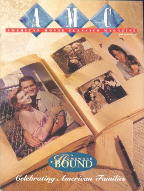 AMERICAN MOVIE CLASSICS magazine side cover Issue 73 June 1994