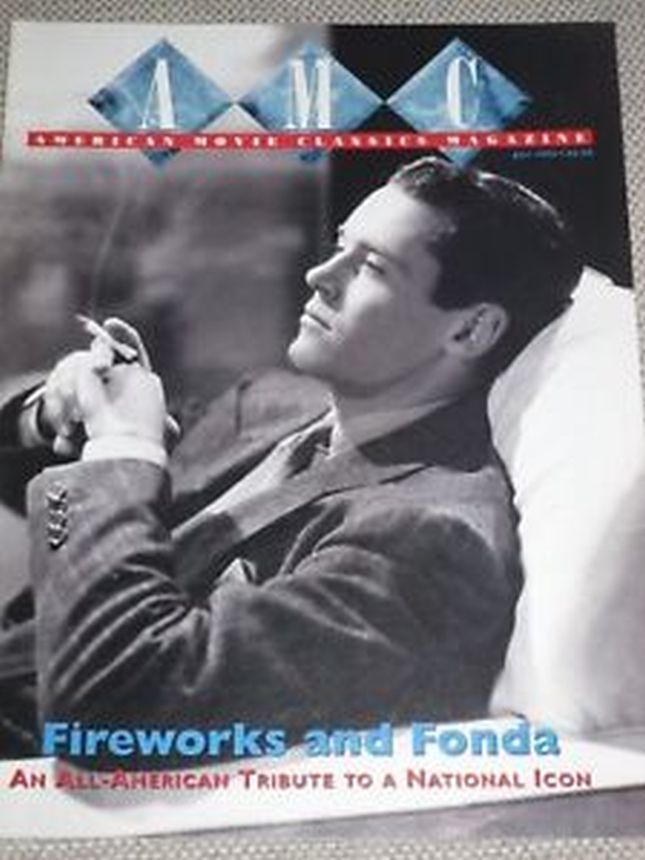 AMERICAN MOVIE CLASSICS magazine side cover Issue 86 July 1995
