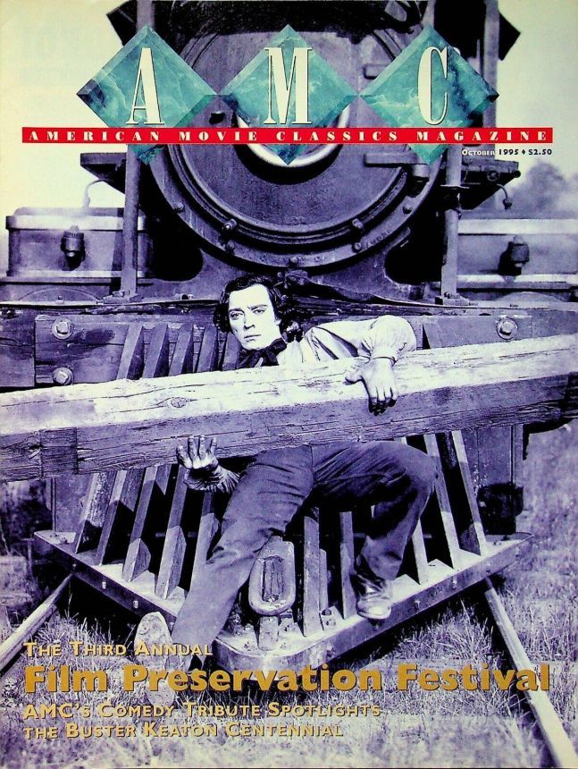AMERICAN MOVIE CLASSICS magazine side cover Issue 89 October 1995