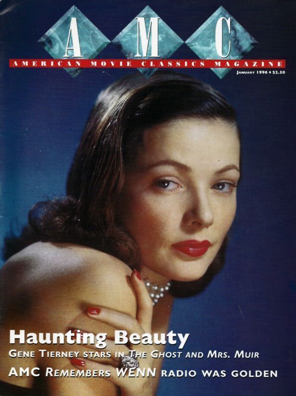 AMERICAN MOVIE CLASSICS magazine side cover Issue 92 January 1996