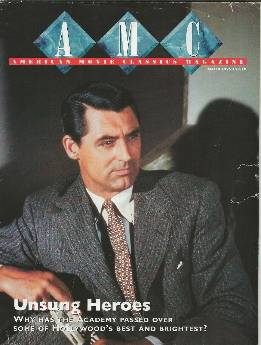 AMERICAN MOVIE CLASSICS magazine side cover Issue 94 March 1996