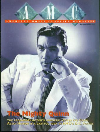 AMERICAN MOVIE CLASSICS magazine side cover Issue 101 October 1996
