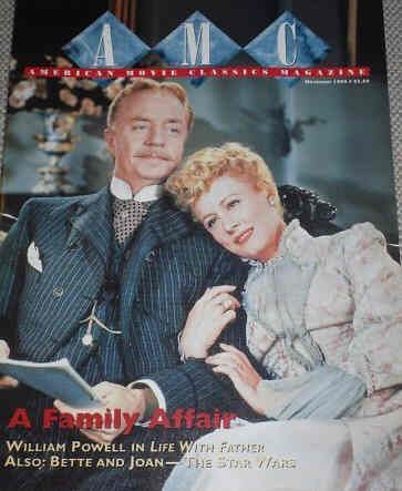 AMERICAN MOVIE CLASSICS magazine side cover Issue 102 November 1996
