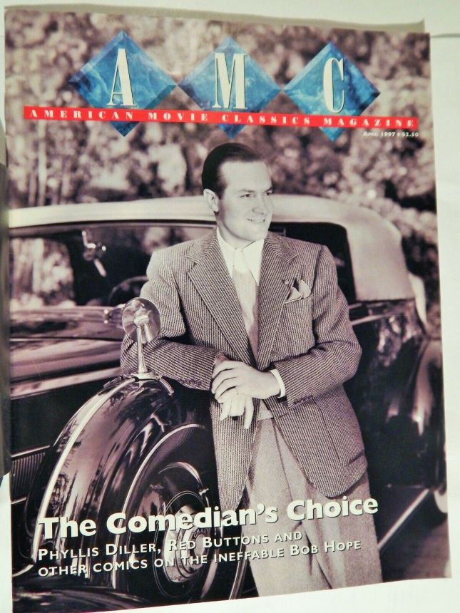AMERICAN MOVIE CLASSICS magazine side cover Issue 107 April 1997