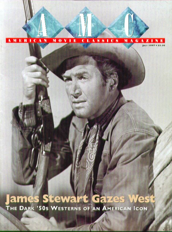 AMERICAN MOVIE CLASSICS magazine side cover Issue 110 July 1997
