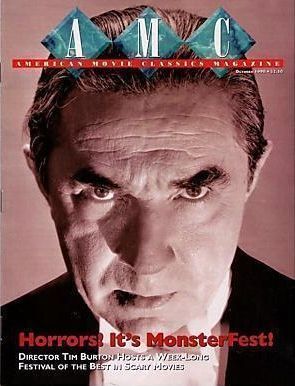 AMERICAN MOVIE CLASSICS magazine side cover Issue 125 October 1998