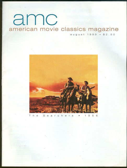 AMERICAN MOVIE CLASSICS magazine side cover Issue 135 August 1999
