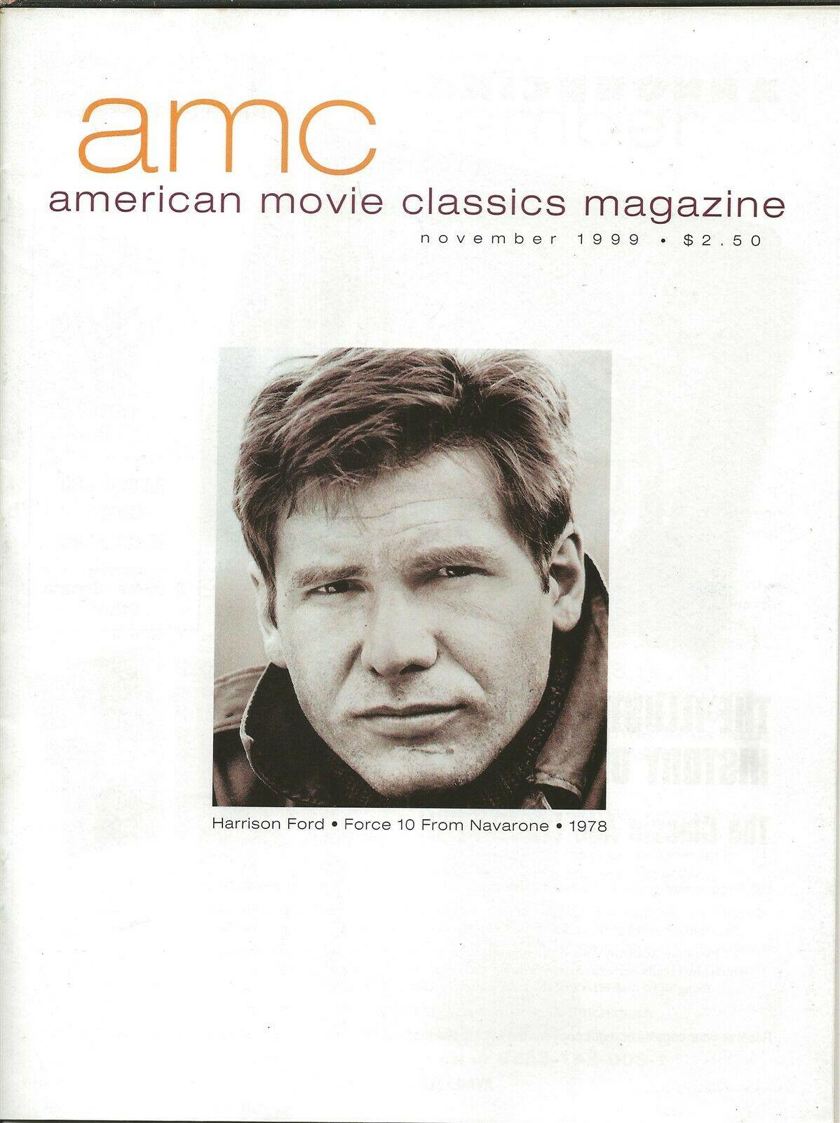 AMERICAN MOVIE CLASSICS magazine side cover Issue 138 November 1999