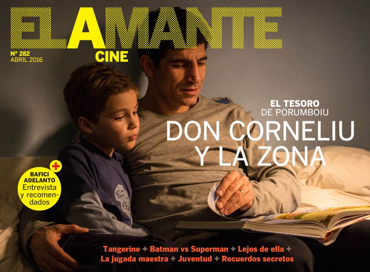 AMANTE CINE | EL magazine side cover Issue 282  April 2016
