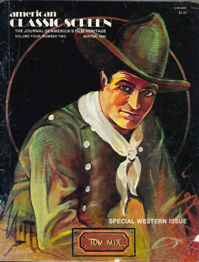 AMERICAN CLASSIC SCREEN magazine side cover Issue 20 Vol 4 #2 February/March/April 1980