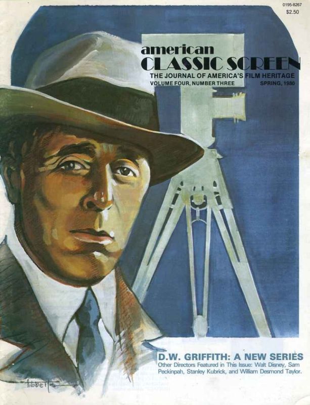 AMERICAN CLASSIC SCREEN magazine side cover Issue 21 Vol 4 #3 Spring/May/June 1980