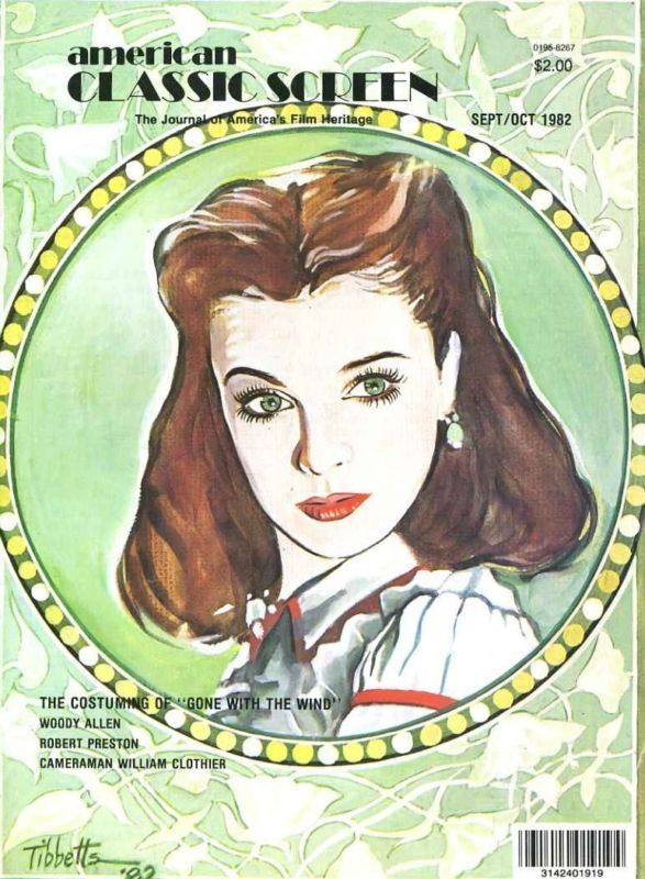 AMERICAN CLASSIC SCREEN magazine side cover Issue 35 Vol 6 #5 September/October 1982