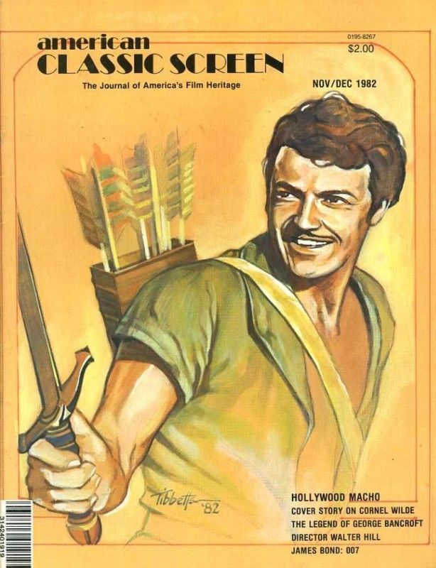 AMERICAN CLASSIC SCREEN magazine side cover Issue 36 Vol 6 #6 November/December 1982