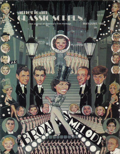 AMERICAN CLASSIC SCREEN magazine side cover Issue 39 Vol 7 #3 May/June 1983