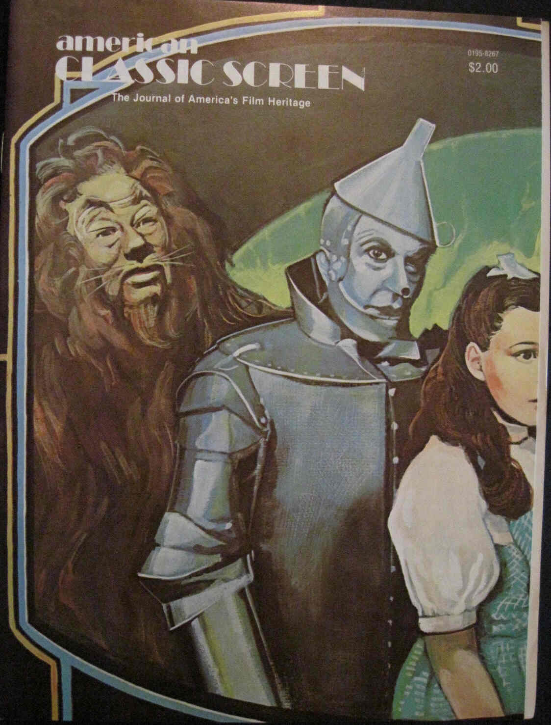 AMERICAN CLASSIC SCREEN magazine side cover Issue 43 Vol 8 #2 March/April 1984