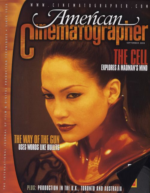 AMERICAN CINEMATOGRAPHER magazine side cover Issue 974 September 2000