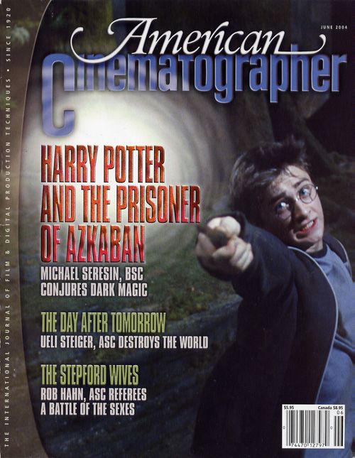AMERICAN CINEMATOGRAPHER magazine side cover Issue 1019 June 2004