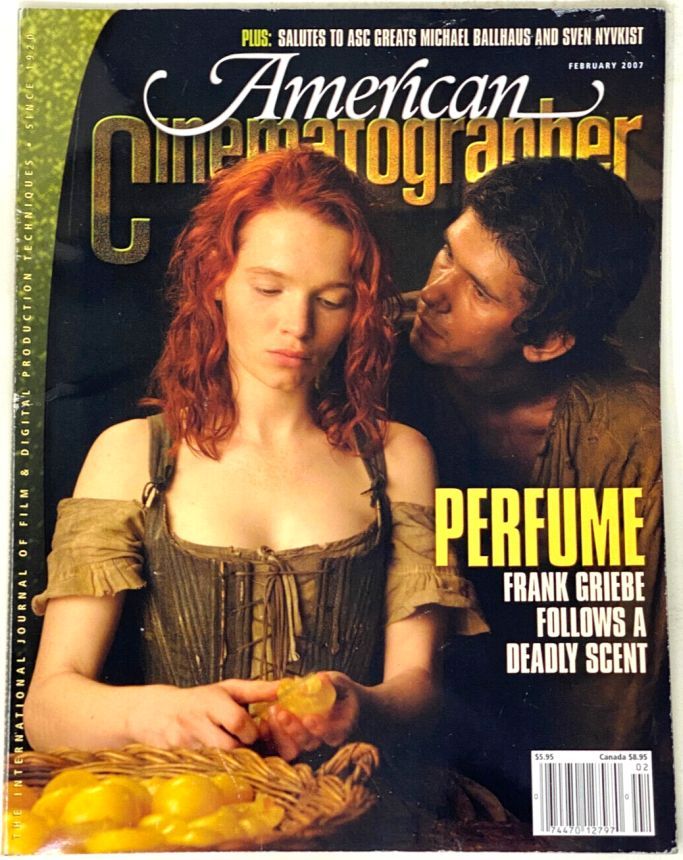 AMERICAN CINEMATOGRAPHER magazine side cover Issue 1051 February 2007