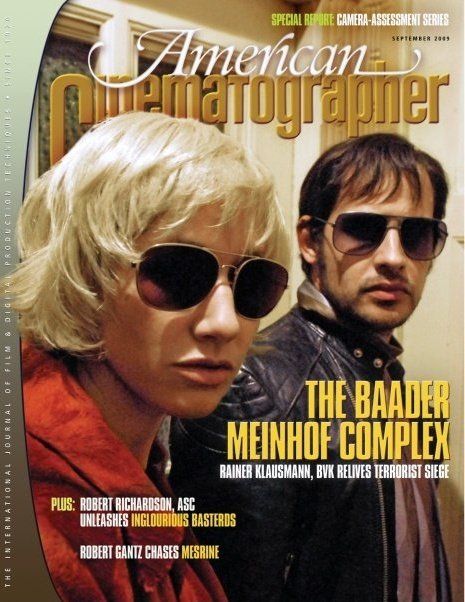 AMERICAN CINEMATOGRAPHER magazine side cover Issue 1082  Vol.90#9 September 2009