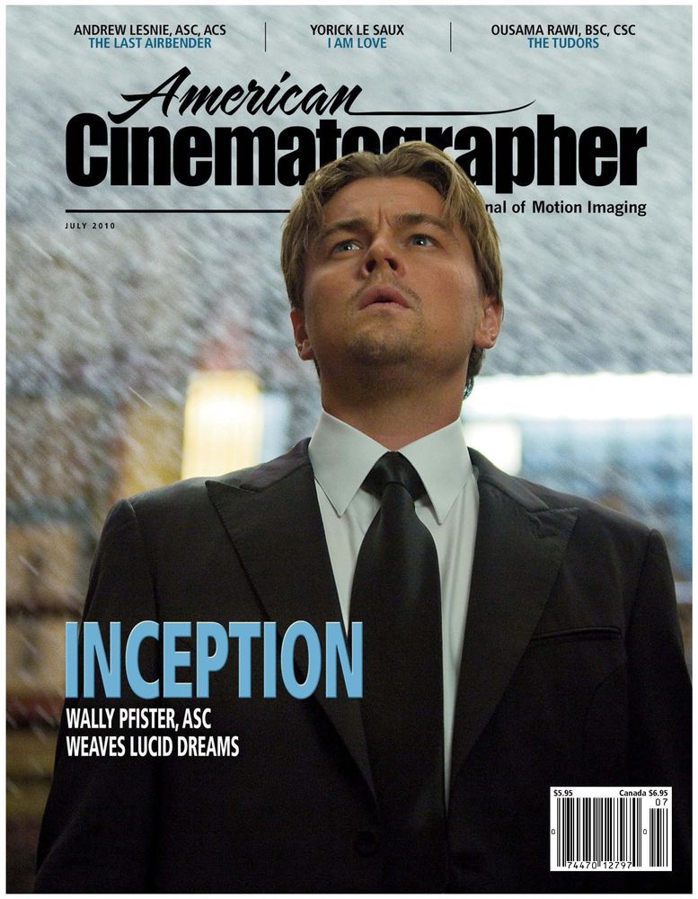 AMERICAN CINEMATOGRAPHER magazine side cover Issue 1092 July - Vol. 92 #8 2010